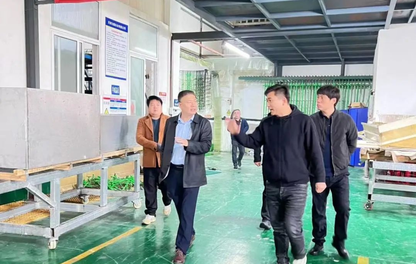 精准对接靠前服务|园区领导深入重点企业调研，推动营商环境跃升(图4)